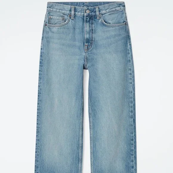 COS Column Jeans Light Blue Wash LIKE NEW! - Picture 6 of 16